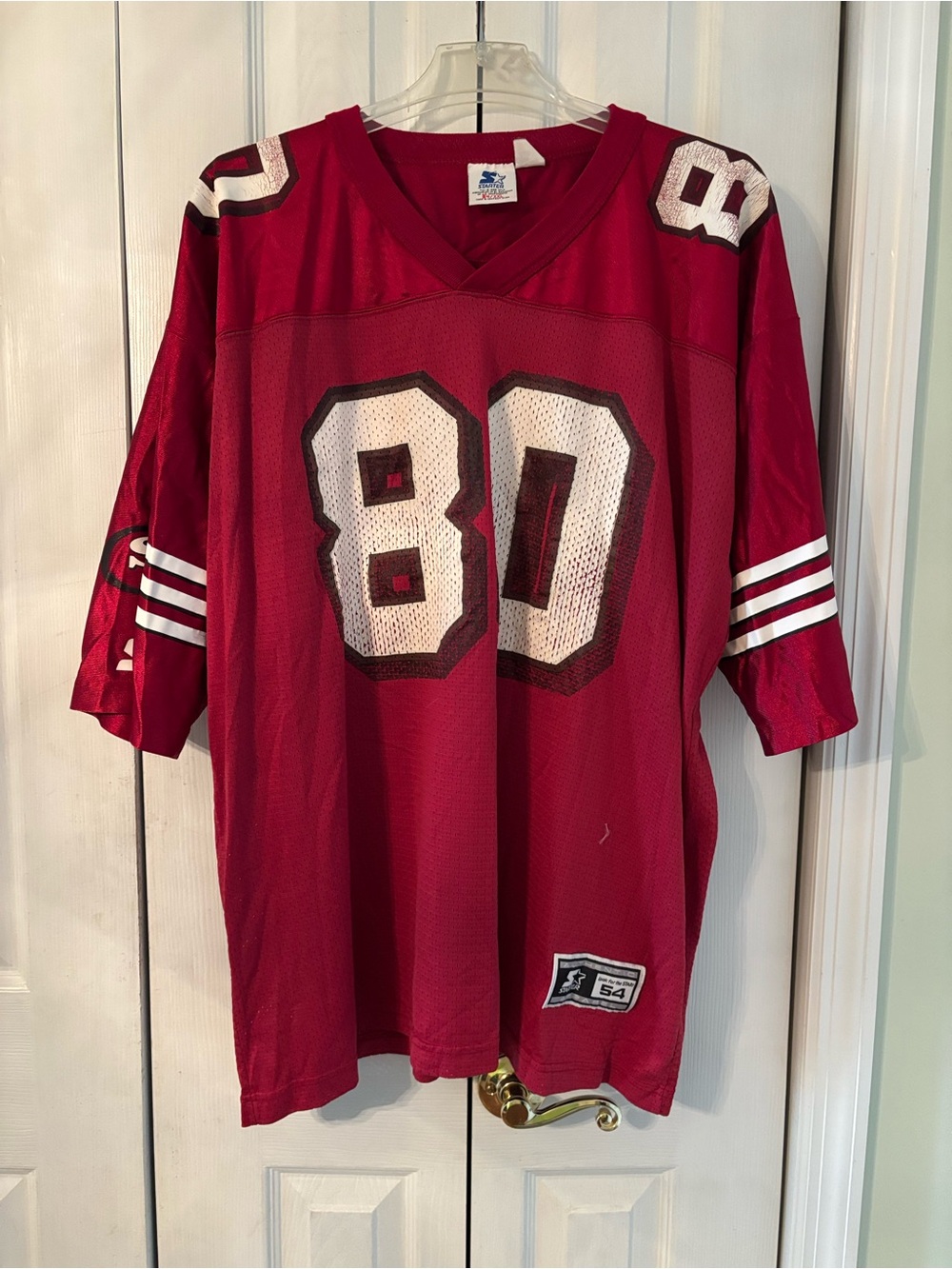 Vintage Jerry Rice San Francisco 49ers #80 Starter Apparel Jersey-XXL (54)